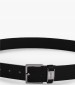 Men Belts Giove.Sz35 Black Leather Hugo