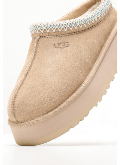 Γυναικεία Mules 1122553 Μπεζ Δέρμα Καστόρι UGG