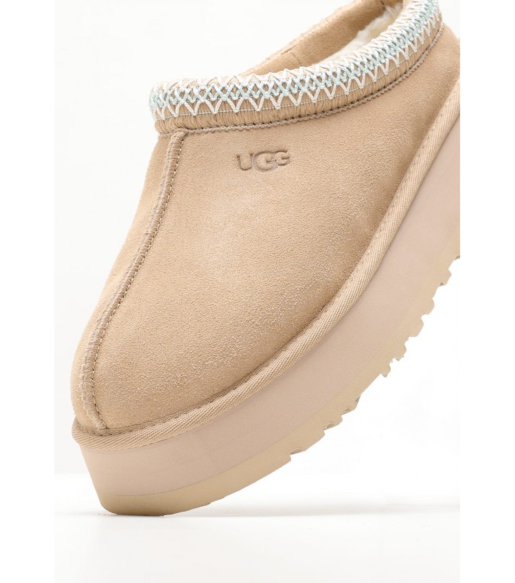 Γυναικεία Mules 1122553 Μπεζ Δέρμα Καστόρι UGG