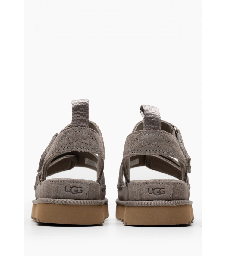 Women Platforms Low 1136783 Grey Buckskin UGG