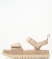 Women Platforms Low 1136783 Beige Buckskin UGG