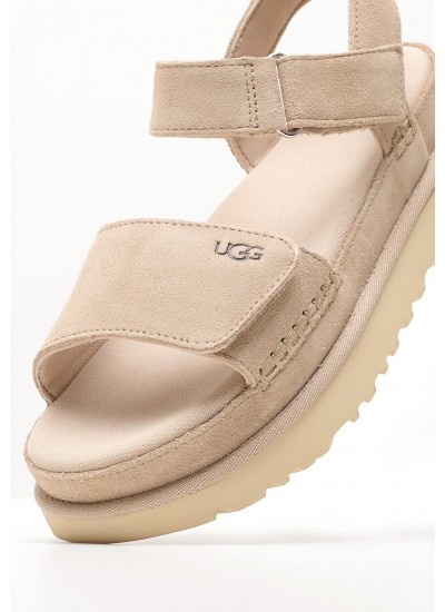 Women Platforms Low 1152685 Beige Rubber UGG