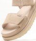 Women Platforms Low 1136783 Beige Buckskin UGG