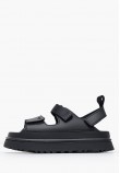 Women Platforms Low 1152685 Black Rubber UGG