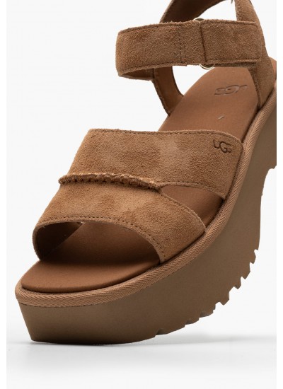 Women Platforms Low 1167475 Tabba Buckskin UGG