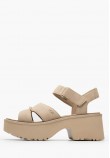 Women Platforms Low 1167475 Beige Buckskin UGG