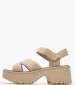 Women Platforms Low 1167475 Beige Buckskin UGG