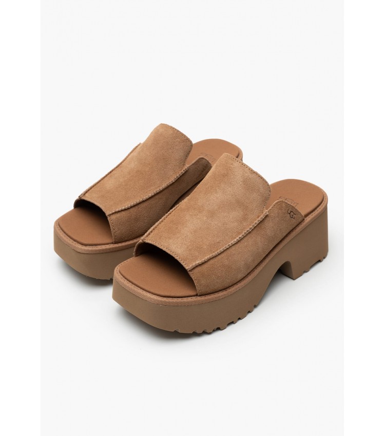 Γυναικεία Mules 1167476 Ταμπά Δέρμα Καστόρι UGG