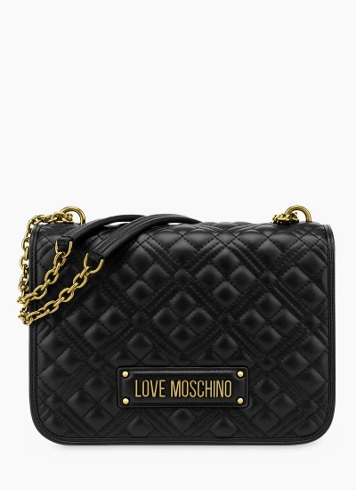 Γυναικείες Τσάντες JC4079.Cr Μαύρο ECOleather Love Moschino