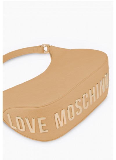 Γυναικείες Τσάντες JC4018 Μπεζ ECOleather Love Moschino