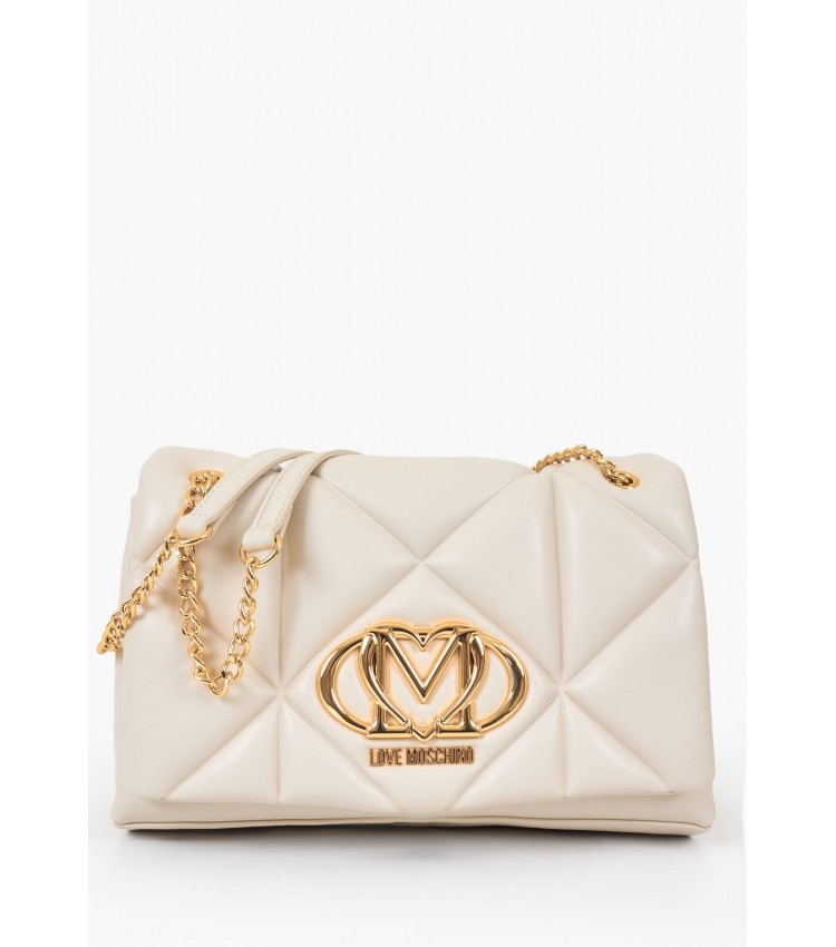 Γυναικείες Τσάντες JC4041 Μπεζ ECOleather Love Moschino