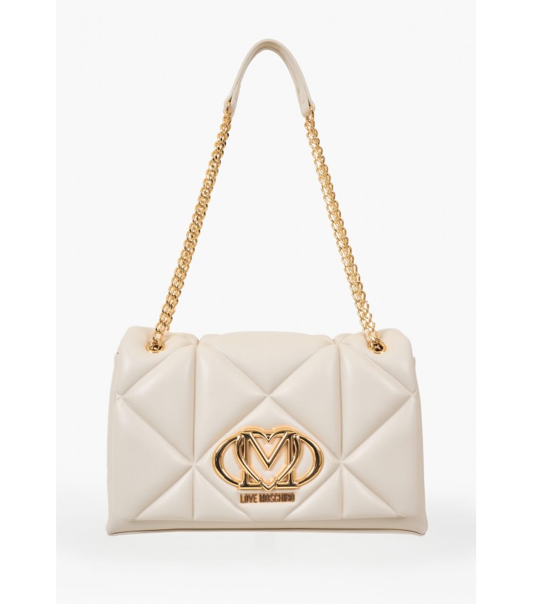 Γυναικείες Τσάντες JC4041 Μπεζ ECOleather Love Moschino