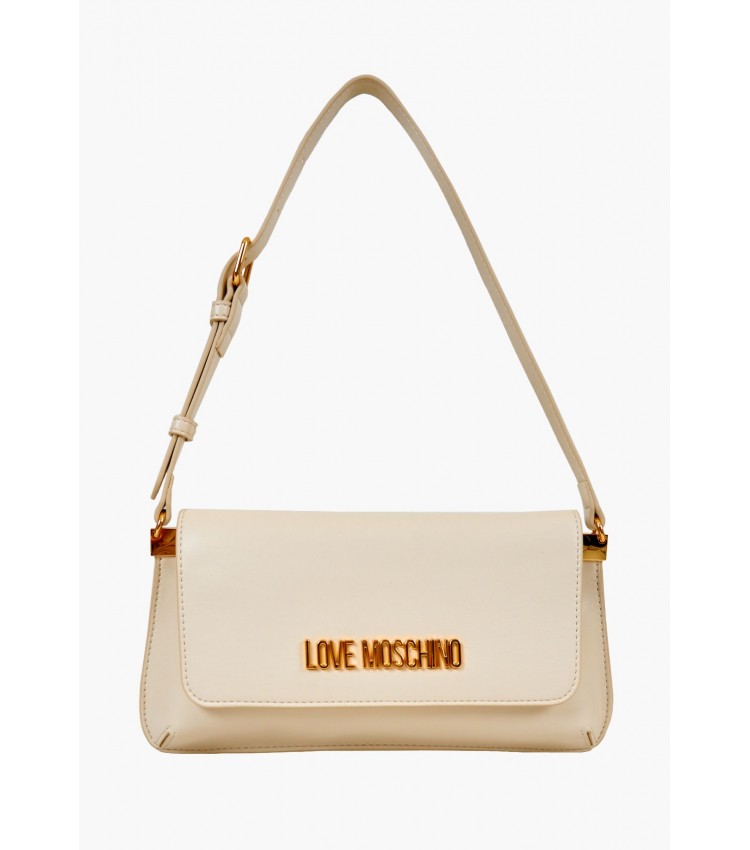 Γυναικείες Τσάντες JC4058 Μπεζ ECOleather Love Moschino