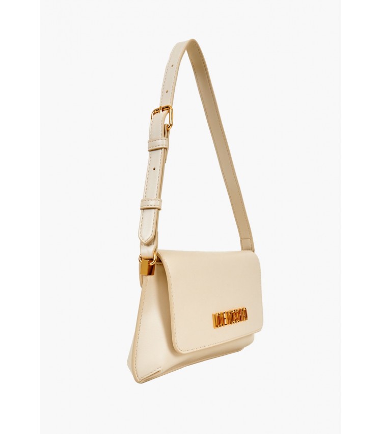 Γυναικείες Τσάντες JC4058 Μπεζ ECOleather Love Moschino