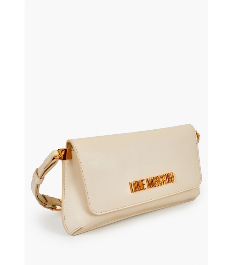 Γυναικείες Τσάντες JC4058 Μπεζ ECOleather Love Moschino