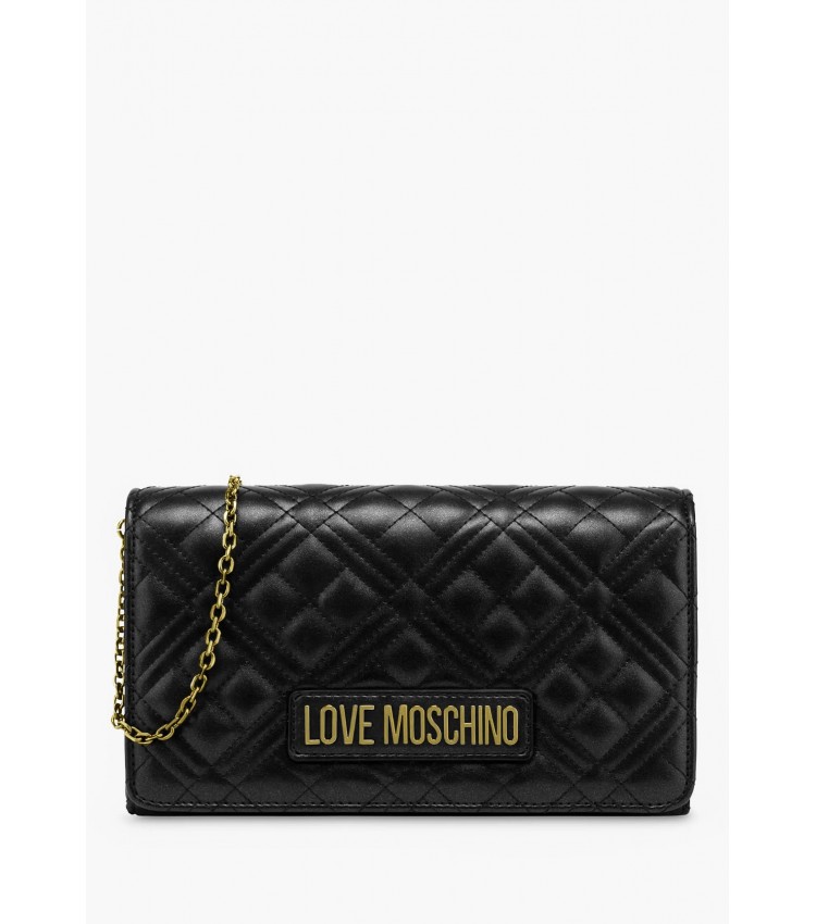 Women Bags JC4079.24 Black ECOleather Love Moschino