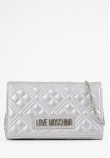 Γυναικείες Τσάντες JC4079 Ασημί ECOleather Love Moschino