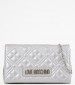 Γυναικείες Τσάντες JC4079 Ασημί ECOleather Love Moschino