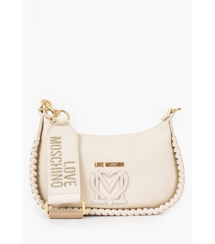 Γυναικείες Τσάντες JC4128 Μπεζ ECOleather Love Moschino