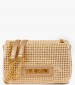 Women Bags JC4136 Gold ECOleather-Fabric Love Moschino