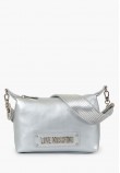 Γυναικείες Τσάντες JC4140 Ασημί ECOleather Love Moschino