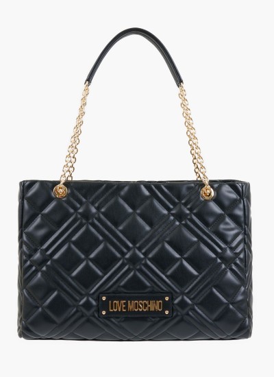 Γυναικείες Τσάντες JC4079.Cr Μαύρο ECOleather Love Moschino