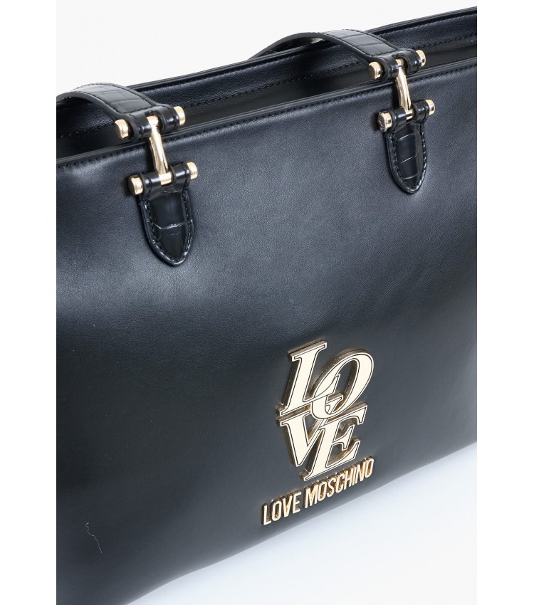 Women Bags JC4159 Black ECOleather Love Moschino