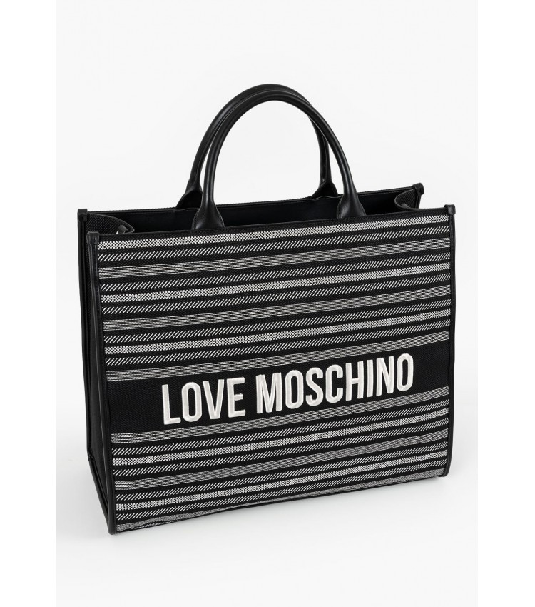 Γυναικείες Τσάντες JC4239 Μαύρο Ύφασμα Love Moschino