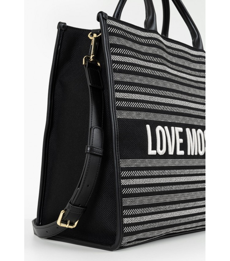 Γυναικείες Τσάντες JC4239 Μαύρο Ύφασμα Love Moschino