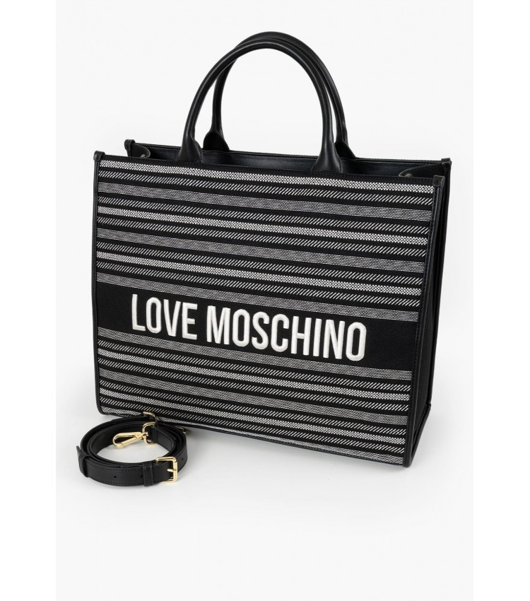 Γυναικείες Τσάντες JC4239 Μαύρο Ύφασμα Love Moschino