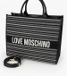 Γυναικείες Τσάντες JC4239 Μαύρο Ύφασμα Love Moschino