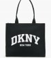 Γυναικείες Τσάντες Handlee.Tote Μαύρο Ύφασμα DKNY