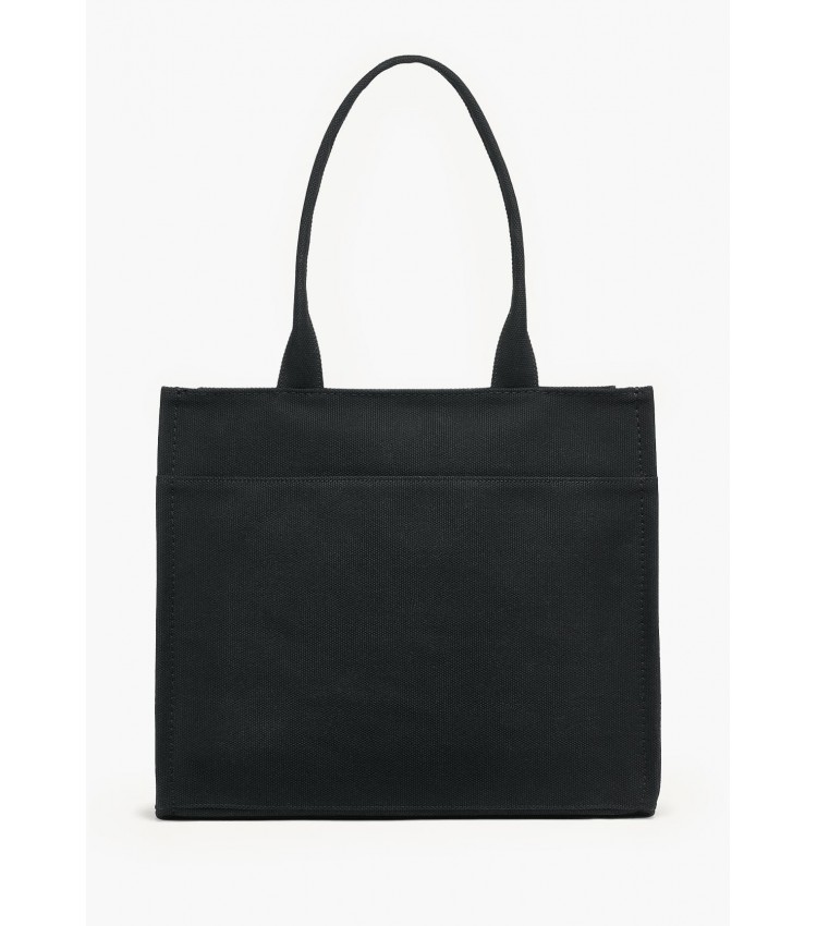 Γυναικείες Τσάντες Handlee.Tote Μαύρο Ύφασμα DKNY