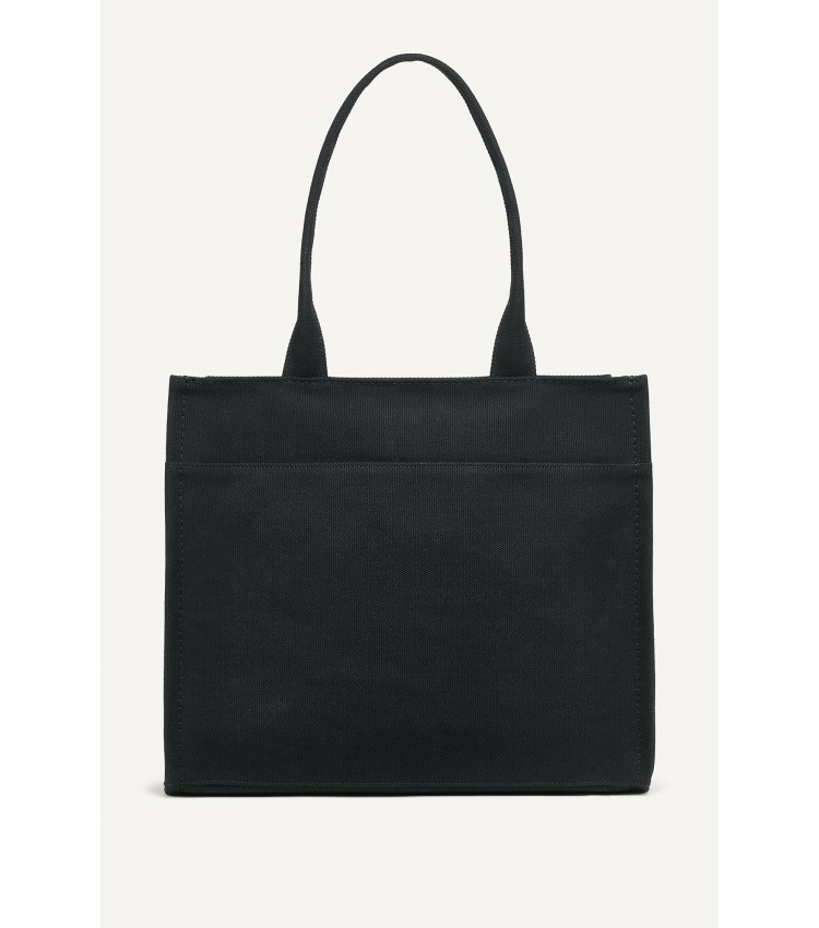 Γυναικείες Τσάντες Handlee.Tote Μαύρο Ύφασμα DKNY