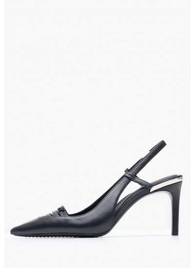 Women Pumps & Peeptoes High Malden Black Leather DKNY