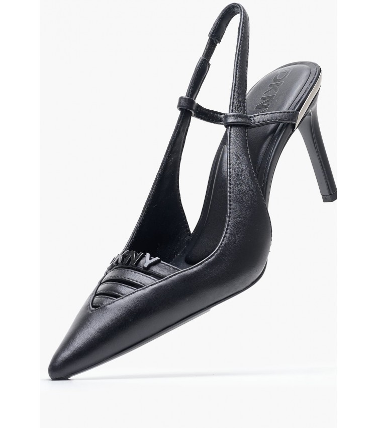 Women Pumps & Peeptoes High Malden Black Leather DKNY