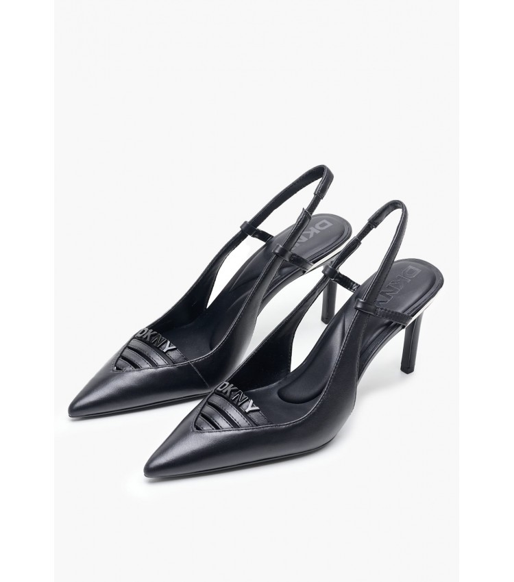 Women Pumps & Peeptoes High Malden Black Leather DKNY