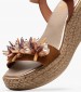 Women Platforms Low 7054 Tabba Leather Porronet