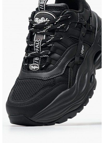 Γυναικεία Παπούτσια Casual 12606 Μαύρο Ύφασμα Skechers