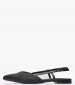 Women Flats Julia Black Mat Mortoglou