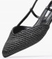 Women Flats Julia Black Mat Mortoglou