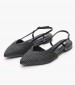 Women Flats Julia Black Mat Mortoglou