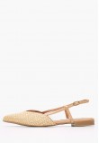 Women Flats Julia Beige Mat Mortoglou