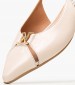 Women Flats Nikkei Beige Leather Mortoglou