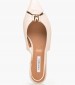 Women Flats Nikkei Beige Leather Mortoglou