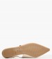 Women Flats Nikkei Beige Leather Mortoglou