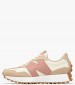 Women Casual Shoes 327.Nka Beige Buckskin-ECOleather New Balance