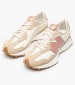 Women Casual Shoes 327.Nka Beige Buckskin-ECOleather New Balance