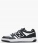 Παιδικά Παπούτσια Casual 480.B Μαύρο Δέρμα New Balance