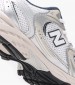 Παιδικά Παπούτσια Casual 530.Ka Γκρι ECOleather-Ύφασμα New Balance